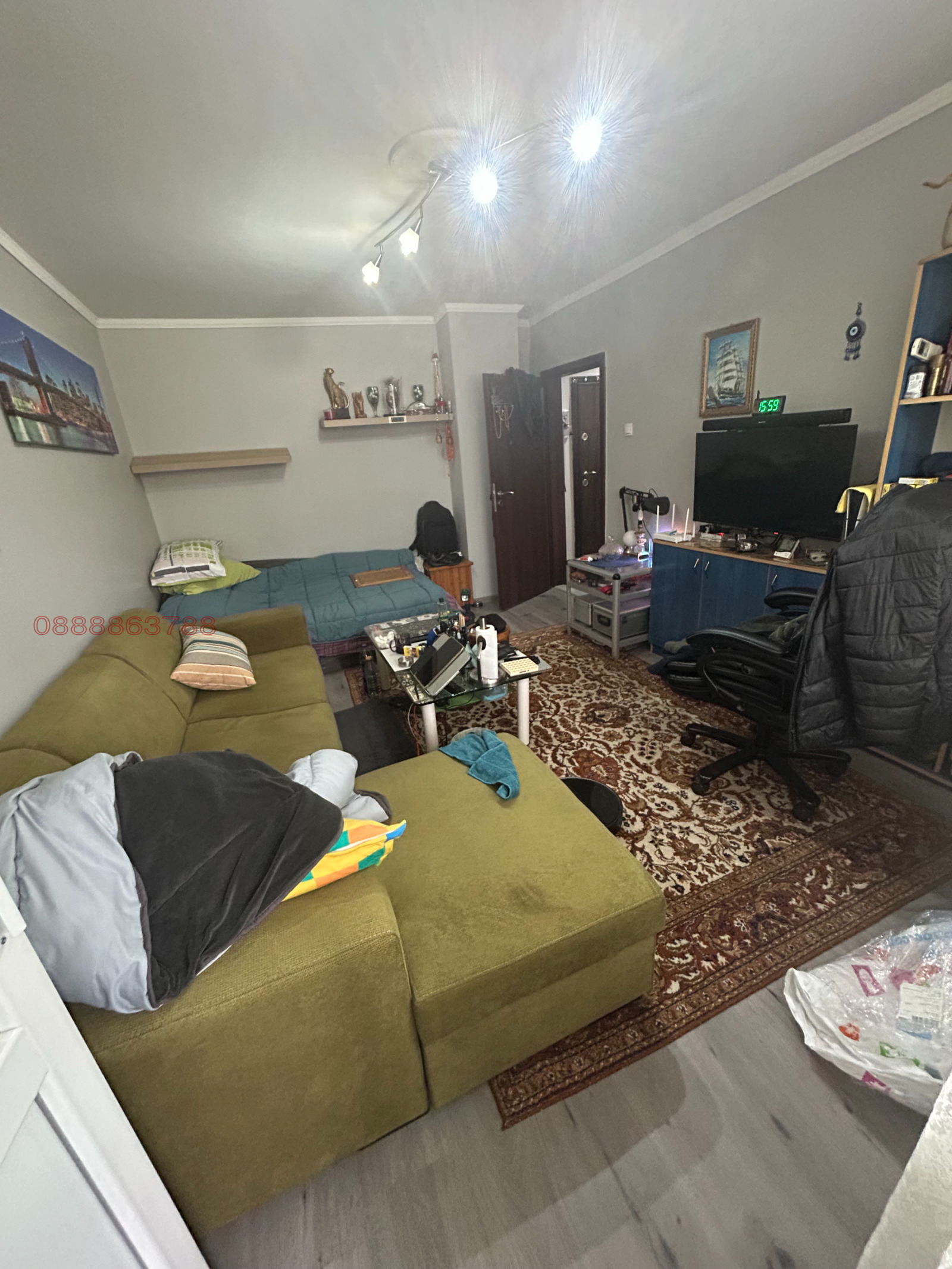 Продава 1-СТАЕН, гр. Търговище, Запад 1, снимка 3 - Апартаменти - 54444115