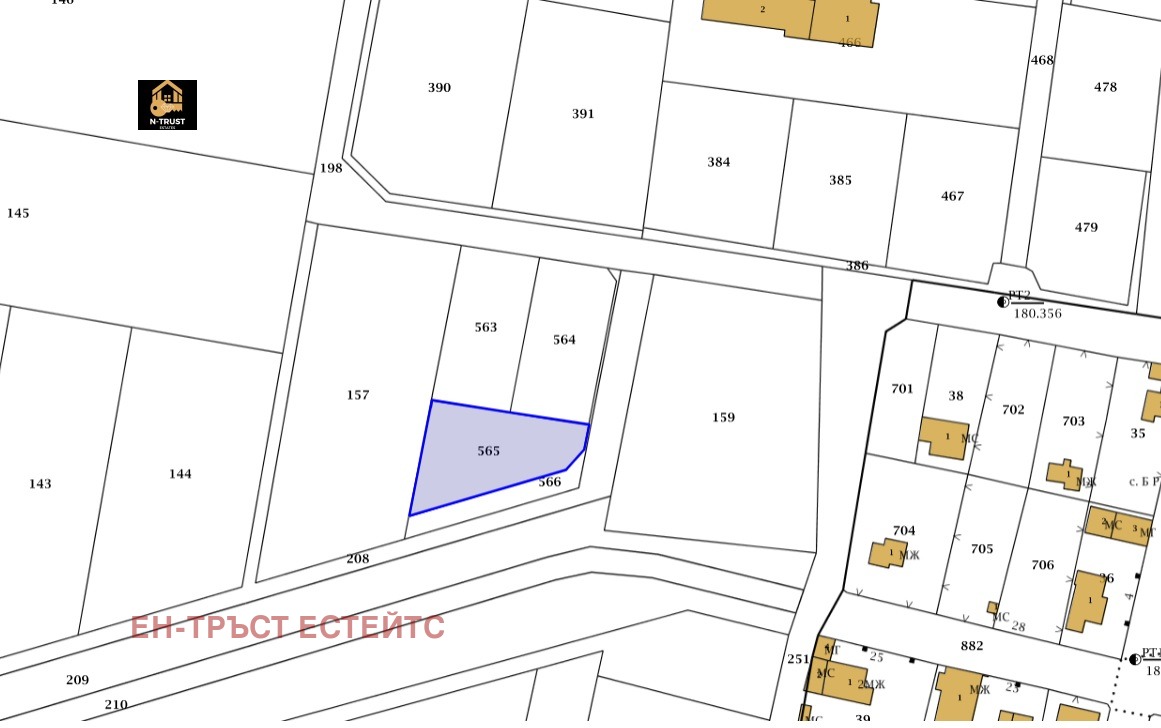 Продава ПАРЦЕЛ, с. Браниполе, област Пловдив, снимка 2 - Парцели - 45178055
