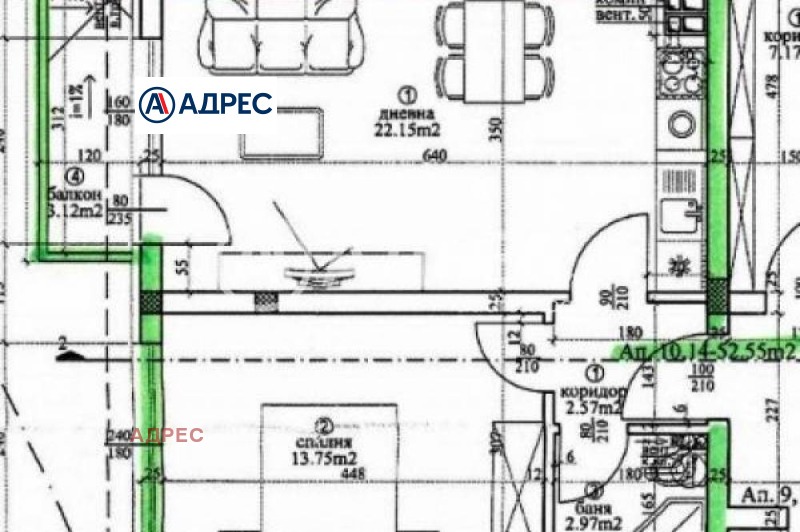 Продава  2-стаен град Варна , Виница , 64 кв.м | 24121449 - изображение [4]