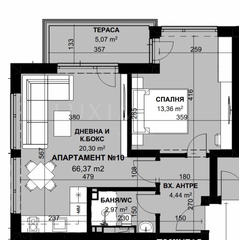 Til salg  1 soveværelse region Burgas , Tsarevo , 66 kvm | 25471967 - billede [2]