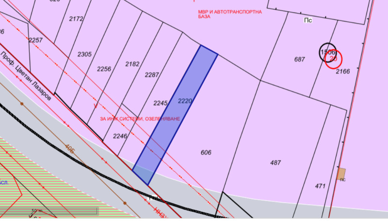 Продава  Парцел град София , Дружба 2 , 514 кв.м | 88192301 - изображение [3]