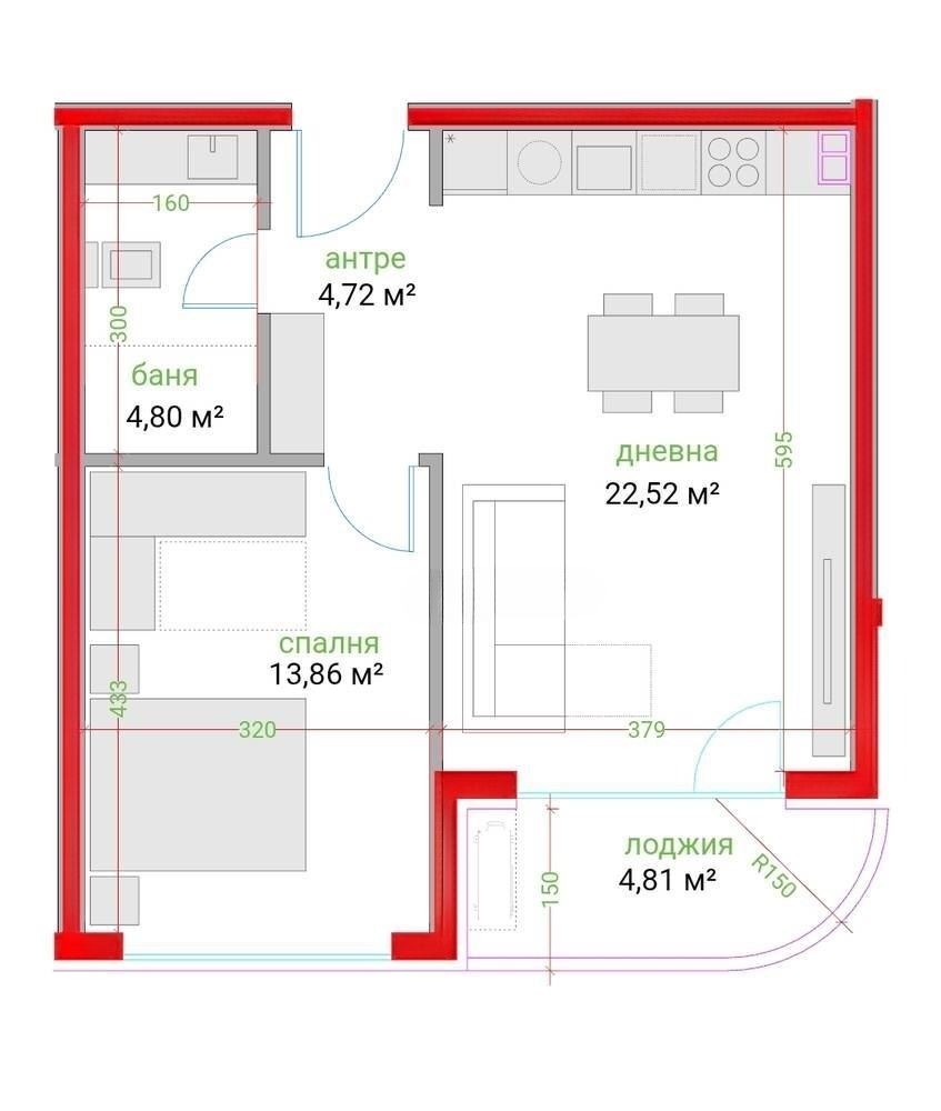 Продава 2-СТАЕН, гр. Варна, Трошево, снимка 7 - Апартаменти - 53947838