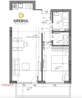 1 bedroom Malinova dolina, Sofia 1