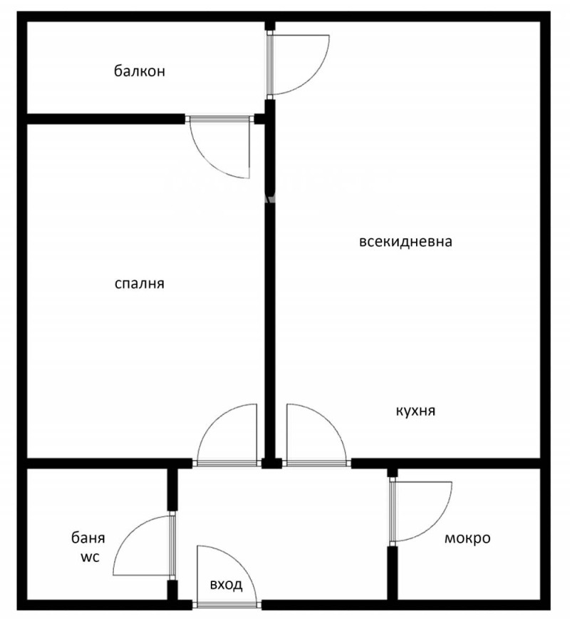 Til salg  1 soveværelse Sofia , Manastirski livadi , 87 kvm | 41795865 - billede [4]