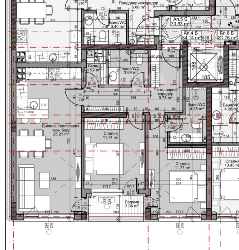 Te koop  2 slaapkamers Sofia , Mladost 4 , 100 m² | 47418504 - afbeelding [2]