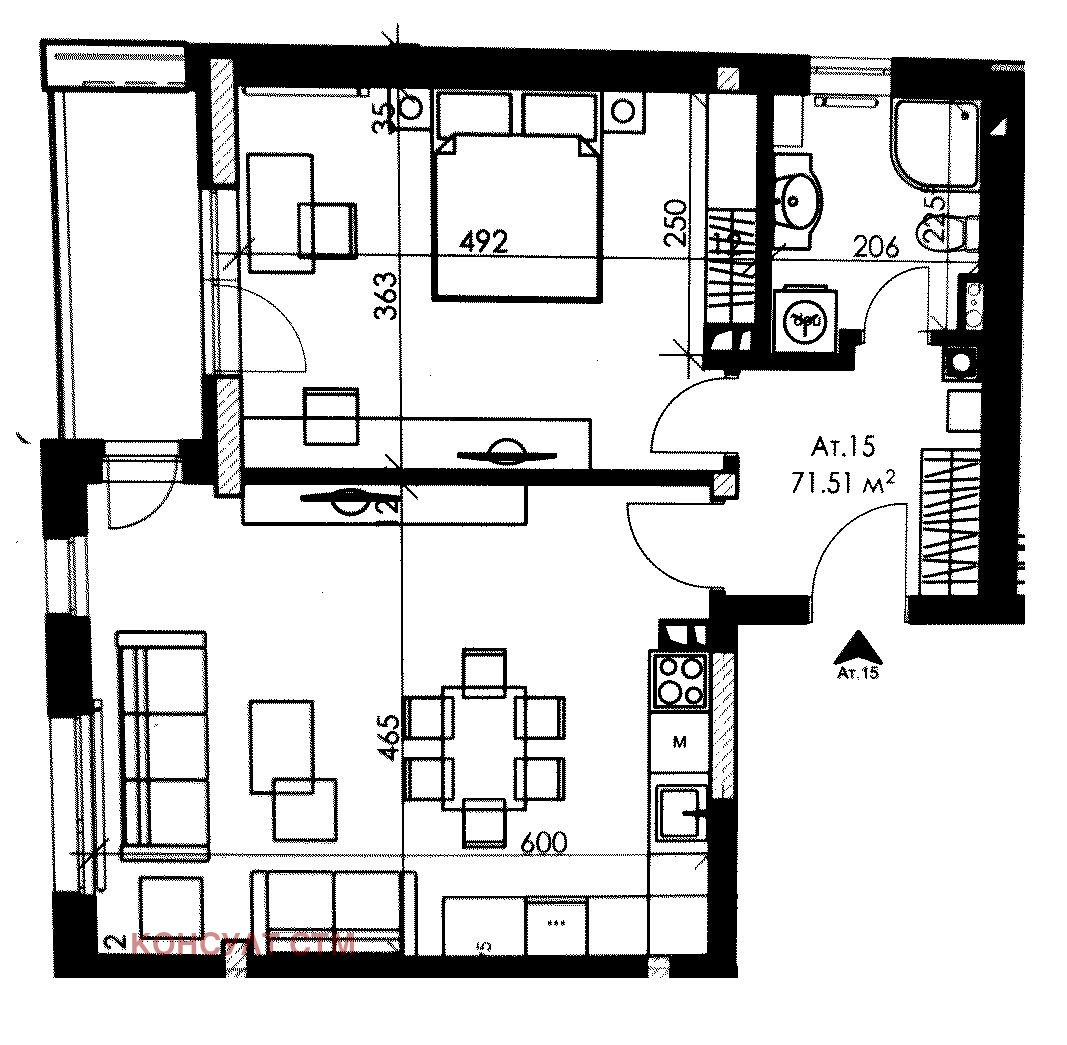 Продава 2-СТАЕН, гр. София, Драгалевци, снимка 11 - Апартаменти - 55811481