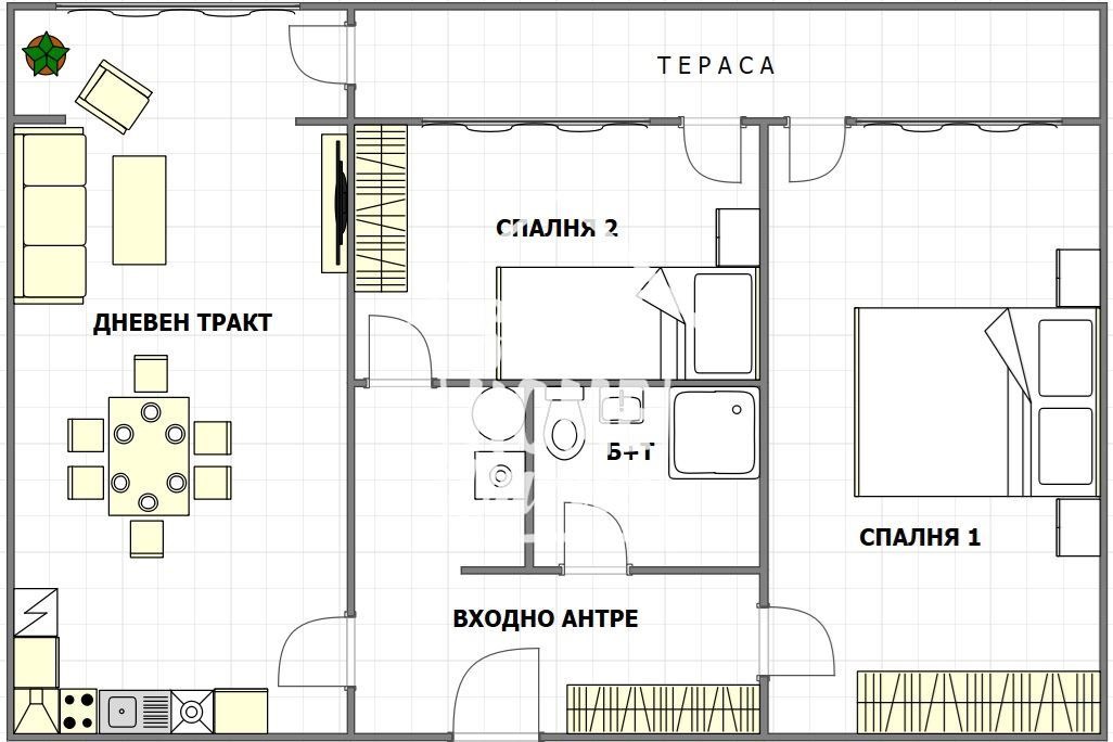 Продава 3-СТАЕН, гр. Варна, Младост 2, снимка 13 - Апартаменти - 53033928