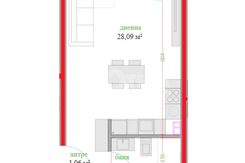Продается  1 спальня Варна , Трошево , 77 кв.м | 18208153 - изображение [6]