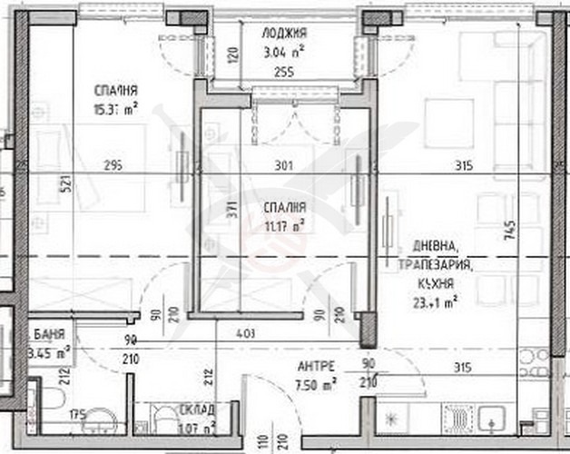 Продава 3-СТАЕН, гр. София, Малинова долина, снимка 1 - Aпартаменти - 47801481