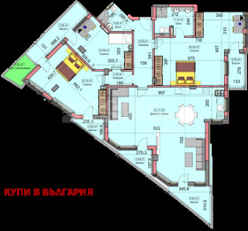 3 camere da letto Briz, Varna 1