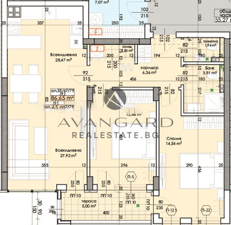 Продава 3-СТАЕН, гр. Пловдив, Тракия, снимка 2 - Апартаменти - 54255629