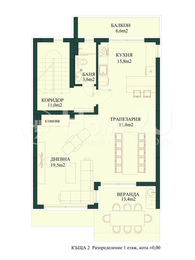 Продава КЪЩА, гр. София, м-т Камбаните, снимка 13 - Къщи - 52198382