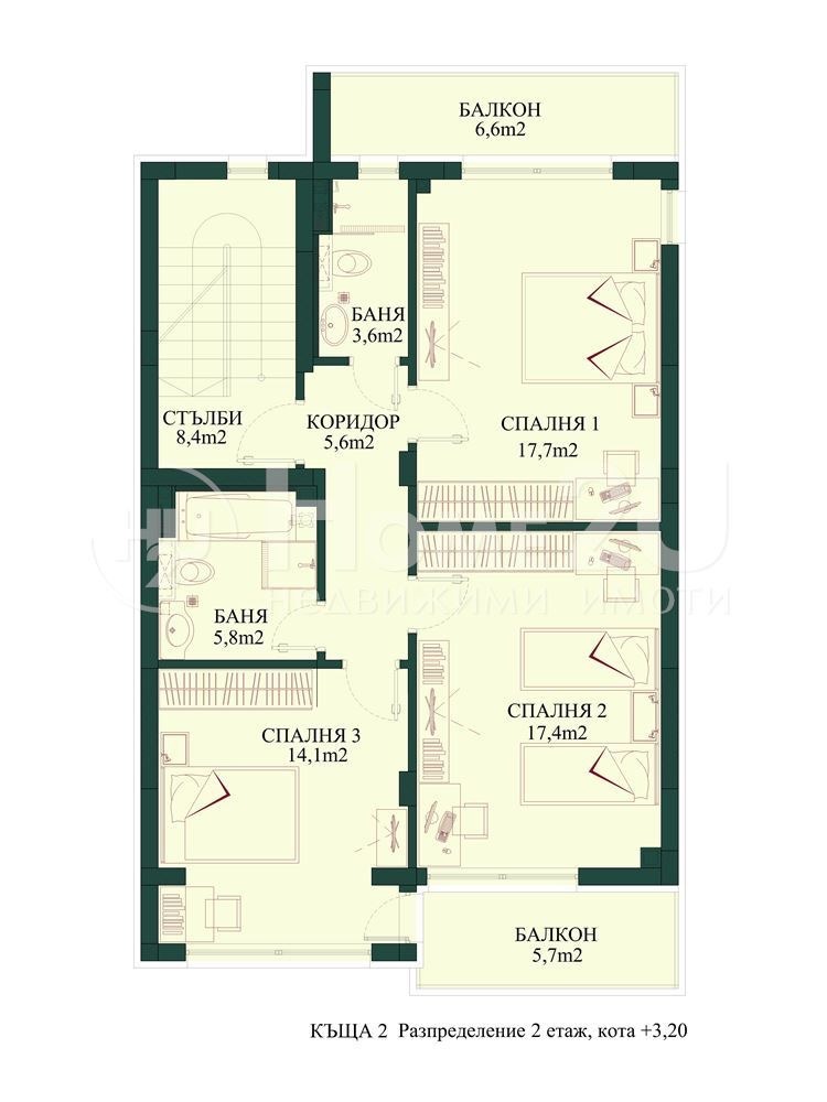 Продава КЪЩА, гр. София, м-т Камбаните, снимка 14 - Къщи - 52198382