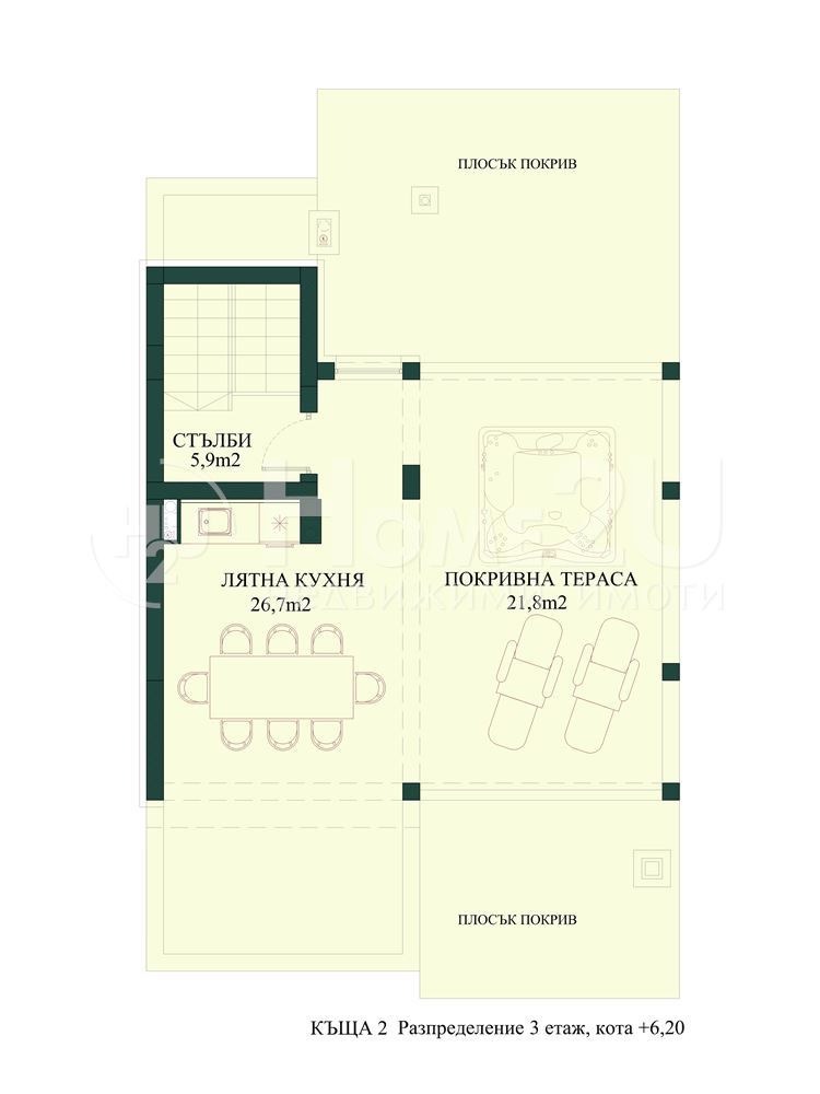 Продава КЪЩА, гр. София, м-т Камбаните, снимка 15 - Къщи - 52198382
