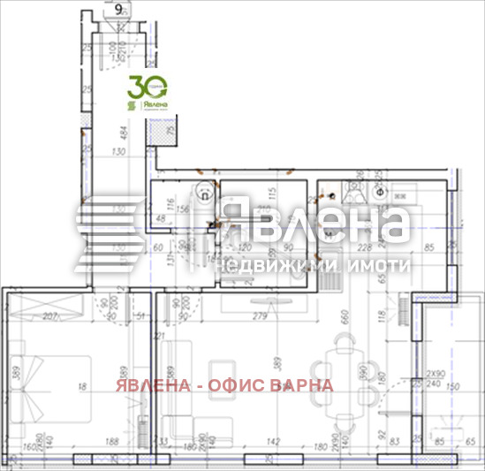 En venta  2 dormitorios Varna , Vladislav Varnenchik 1 , 122 metros cuadrados | 90391707 - imagen [2]