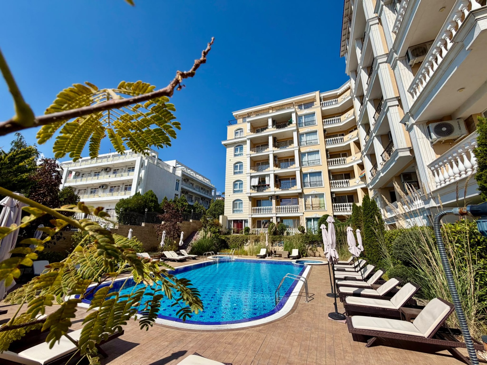 Продава 2-СТАЕН, гр. Свети Влас, област Бургас, снимка 2 - Апартаменти - 56229241