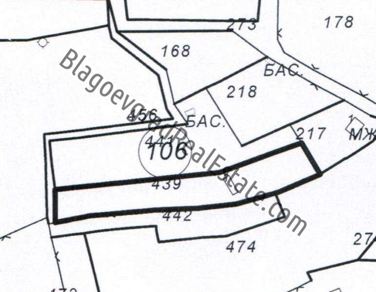 Zu verkaufen  Land region Blagoewgrad , Selishte , 1.4 dka | 39288698 - Bild [2]