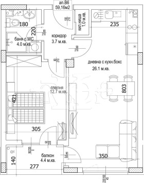 2-СТАЕН, 70 m2