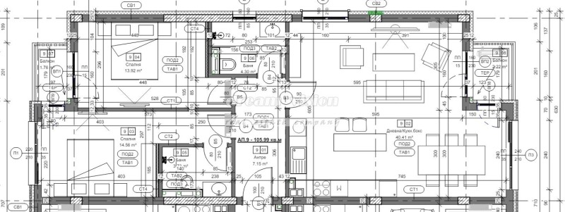 Na sprzedaż  2 sypialnie Sofia , Malinowa dolina , 129 mkw | 76072473 - obraz [3]