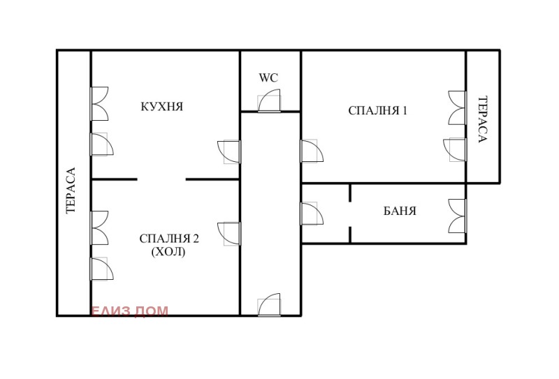 Продава 3-СТАЕН, гр. Варна, Окръжна болница-Генерали, снимка 15 - Aпартаменти - 48246508