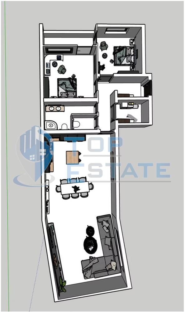Продава  3-стаен, град Велико Търново, Бузлуджа •  150 700 EUR • ID 75350015 — holmes.bg - [1] 