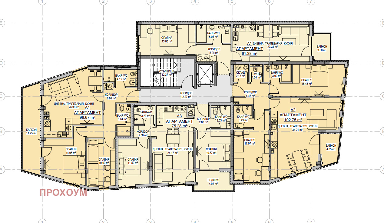 Продава 2-СТАЕН, гр. София, Левски В, снимка 3 - Апартаменти - 54624851