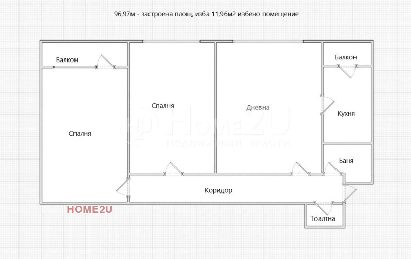 Продава 3-СТАЕН, гр. Варна, Спортна зала, снимка 1 - Aпартаменти - 49284921