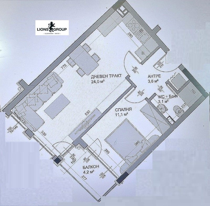 For Sale  1 bedroom Varna , Vladislav Varnenchik 1 , 65 sq.m | 41753874 - image [2]
