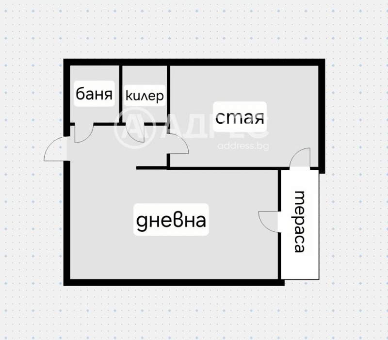 Na sprzedaż  1 sypialnia Sofia , Borowo , 79 mkw | 59340920 - obraz [4]