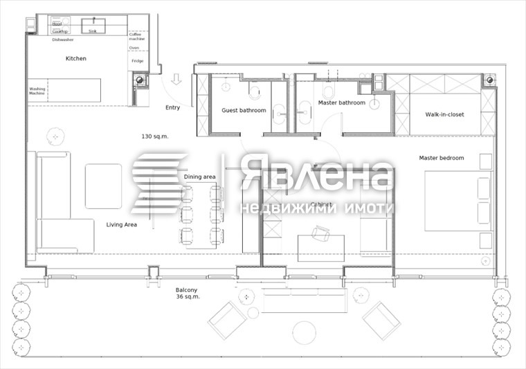 Продава 3-СТАЕН, гр. София, Кръстова вада, снимка 10 - Aпартаменти - 47870447