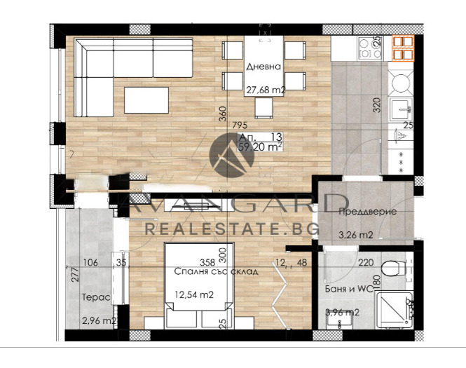 Продава 2-СТАЕН, гр. Пловдив, Остромила, снимка 8 - Апартаменти - 55348411