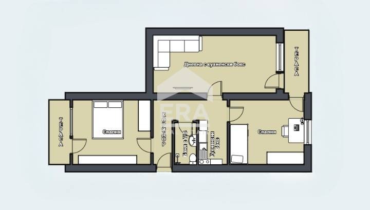 Продаја  2 спаваће собе Варна , Конфуто , 74 м2 | 80339741 - слика [17]