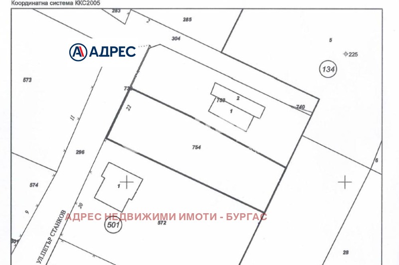 Продава  Парцел област Бургас , с. Веселие , 498 кв.м | 61939507 - изображение [2]