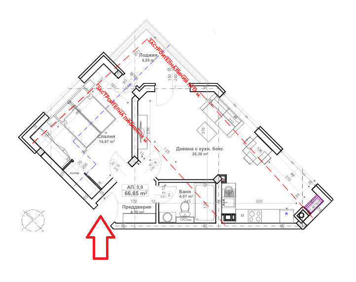 Te koop  1 slaapkamer Sofia , Ovtsja kupel 1 , 76 m² | 23430207 - afbeelding [2]