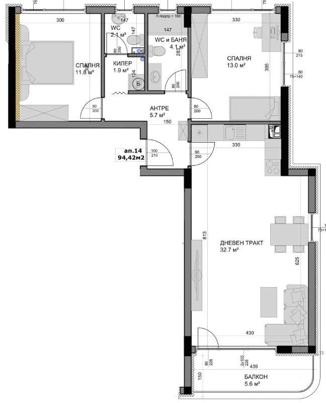 Продава 3-СТАЕН, гр. Варна, Владислав Варненчик 1, снимка 2 - Aпартаменти - 49270797