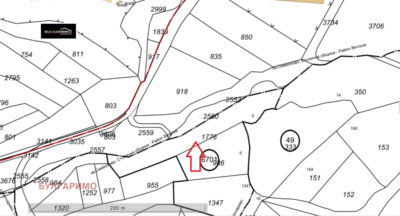 Продава ПАРЦЕЛ, гр. София, м-т Камбаните, снимка 2 - Парцели - 48219799