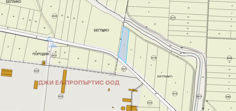 Продава ПАРЦЕЛ в град София, с. Доброславци - 2847 кв.м / 60 000 € » 117 349.80 лв., ДЖИ ЕЛ ПРОПЪРТИС ООД