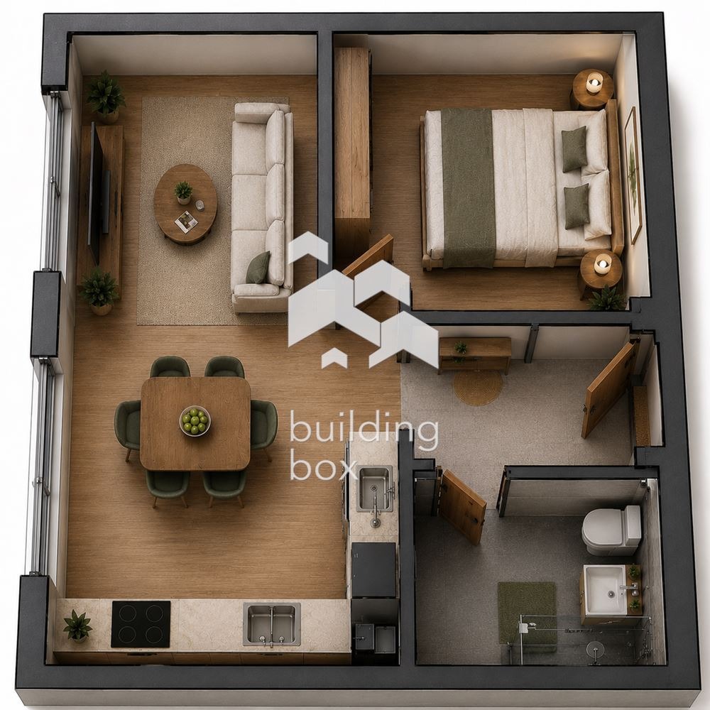 Продава 1-СТАЕН, гр. Варна, Изгрев, снимка 5 - Апартаменти - 54452153