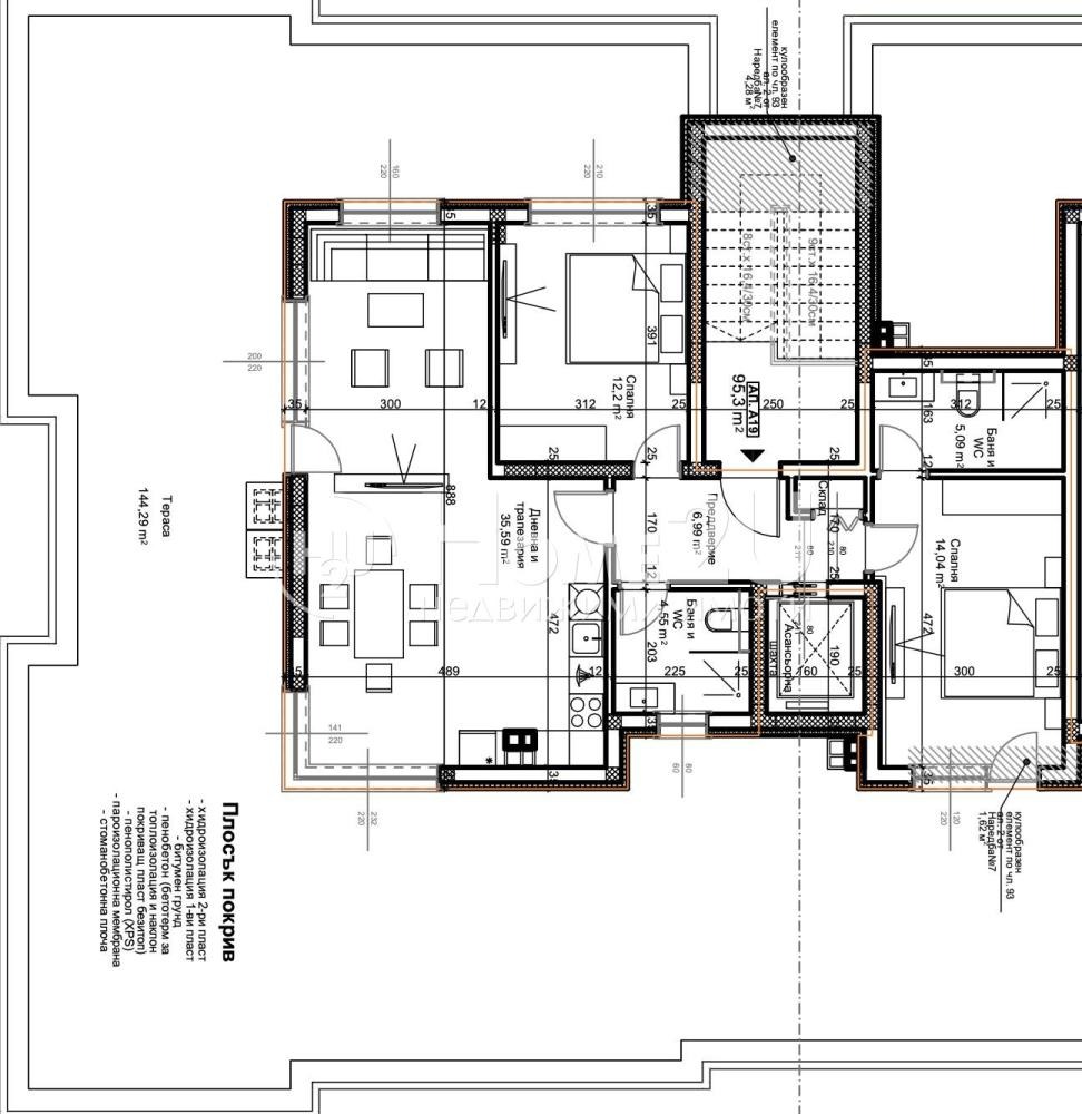 Продава 3-СТАЕН, гр. Пловдив, Остромила, снимка 3 - Апартаменти - 54289083
