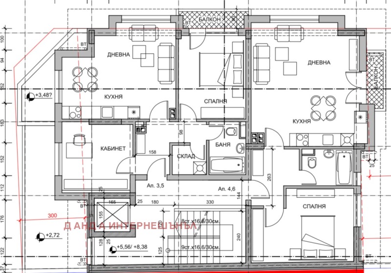 Продава  3-стаен град София , Център , 88 кв.м | 63955674 - изображение [4]