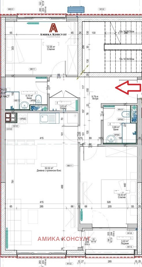 Продава 3-СТАЕН, гр. София, Света Троица, снимка 15 - Апартаменти - 54675984