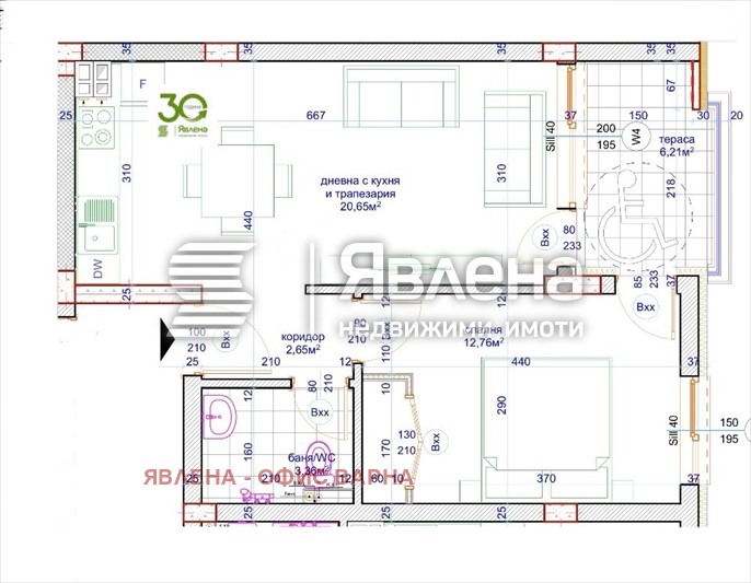 Продава 2-СТАЕН, гр. Варна, Погреби, снимка 5 - Апартаменти - 53688036