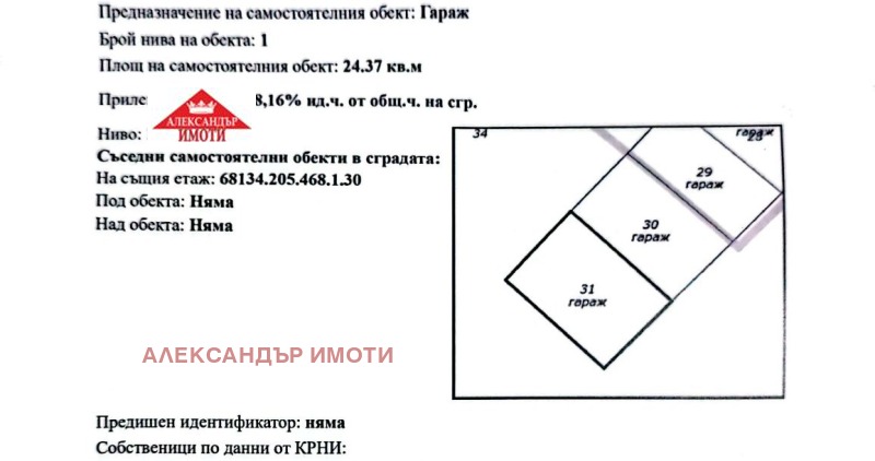 Продава ГАРАЖ, ПАРКОМЯСТО, гр. София, Белите брези, снимка 8 - Гаражи и паркоместа - 51685840