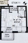 Продава 1-СТАЕН, град София, Банишора • 94998 € / 185799.94 лв. • 22043549 8