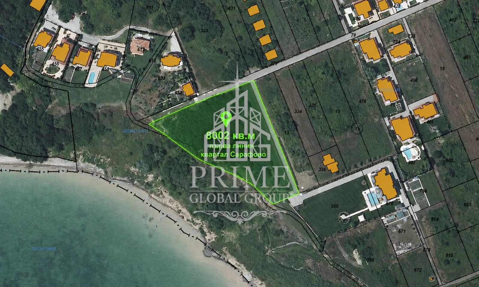 Продава ПАРЦЕЛ, гр. Поморие, област Бургас