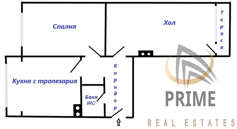 Продава 2-СТАЕН, гр. Бургас, Славейков, снимка 13 - Апартаменти - 53410676