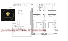 2 υπνοδωμάτια Μλαδεζκη Χαλμ, Πλοβδηβ 2