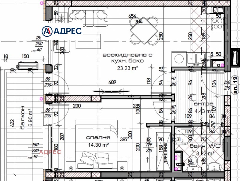 For Sale  1 bedroom Varna , Mladost 1 , 76 sq.m | 18093675 - image [3]