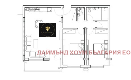 Продава  3-стаен град Пловдив , Младежки Хълм , 115 кв.м | 38330118 - изображение [2]