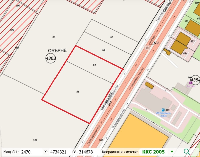 Til salg  Grund Sofia , Lyulin 2 , 13000 kvm | 87452774